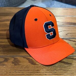 Syracuse Orange and Black Cap with S Logo